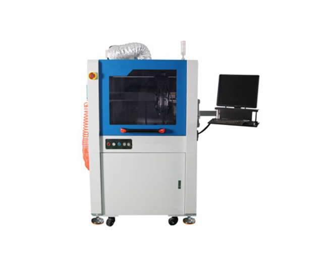 On-line dispensing machine
