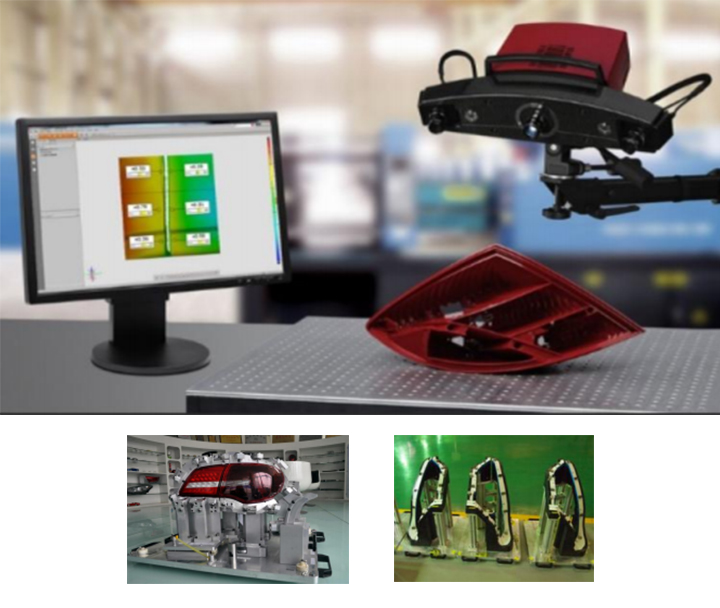 车灯CCD检测设备（汽车行业）